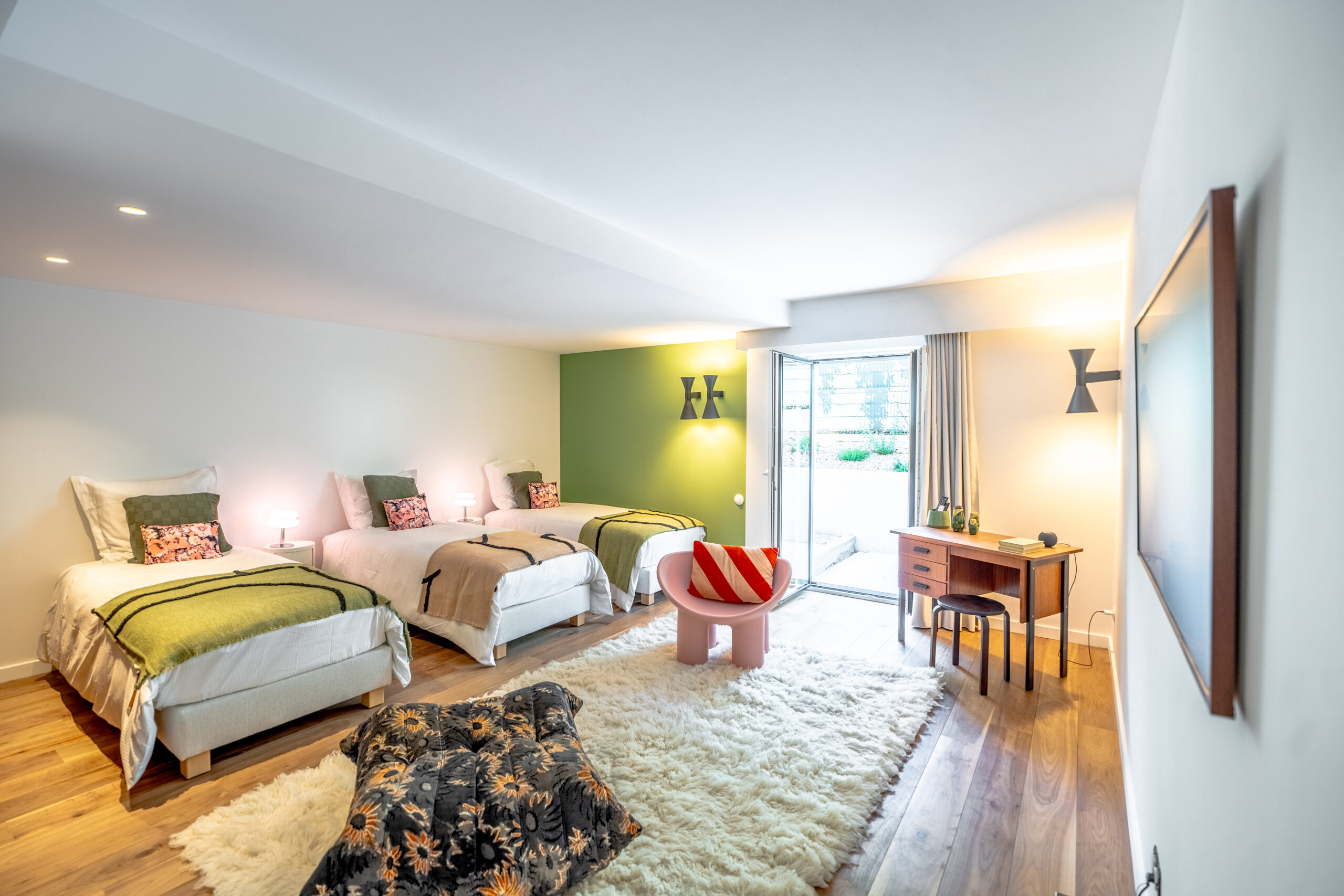 Chambre verte de Palm Dreams