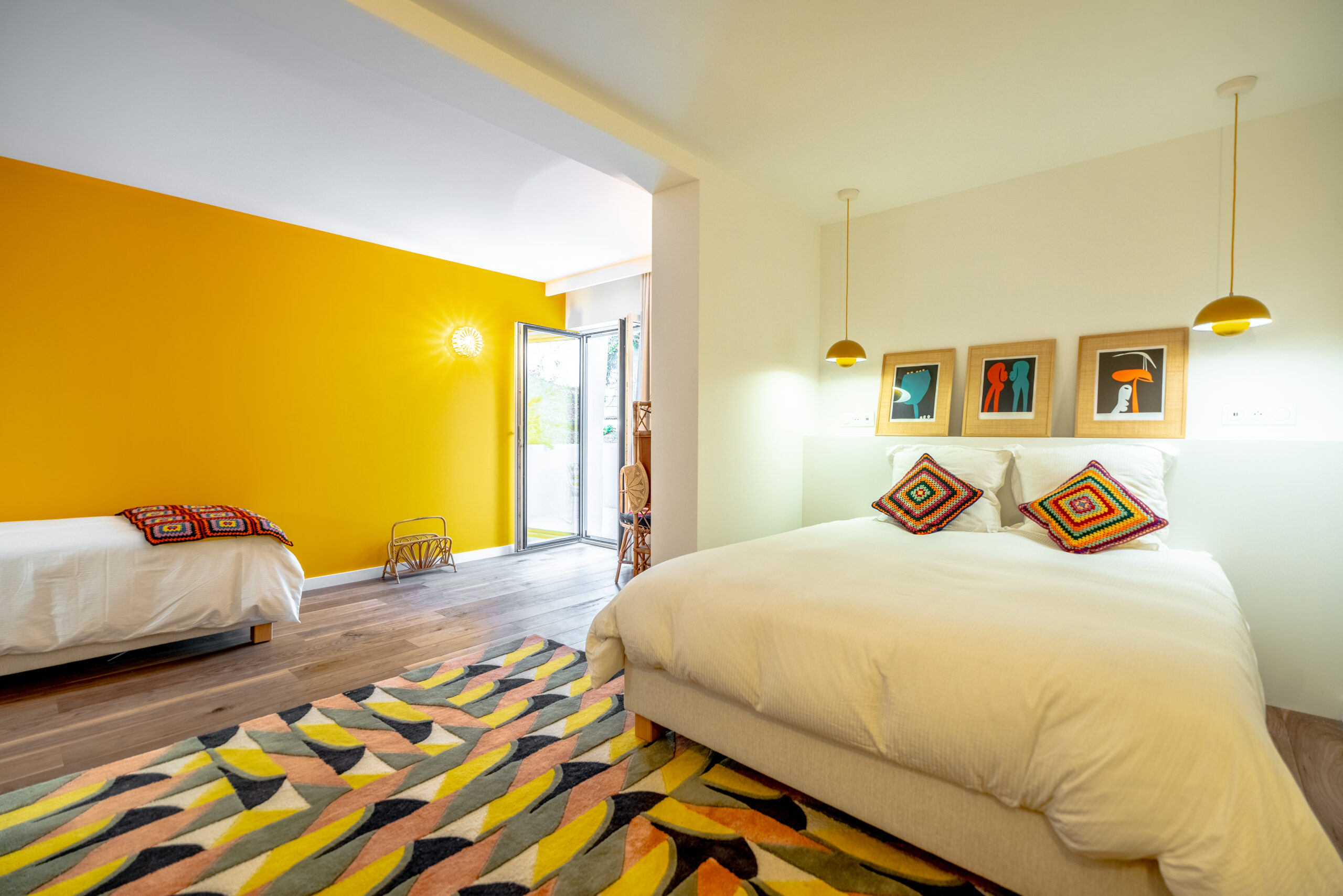 Chambre jaune de Palm Dreams