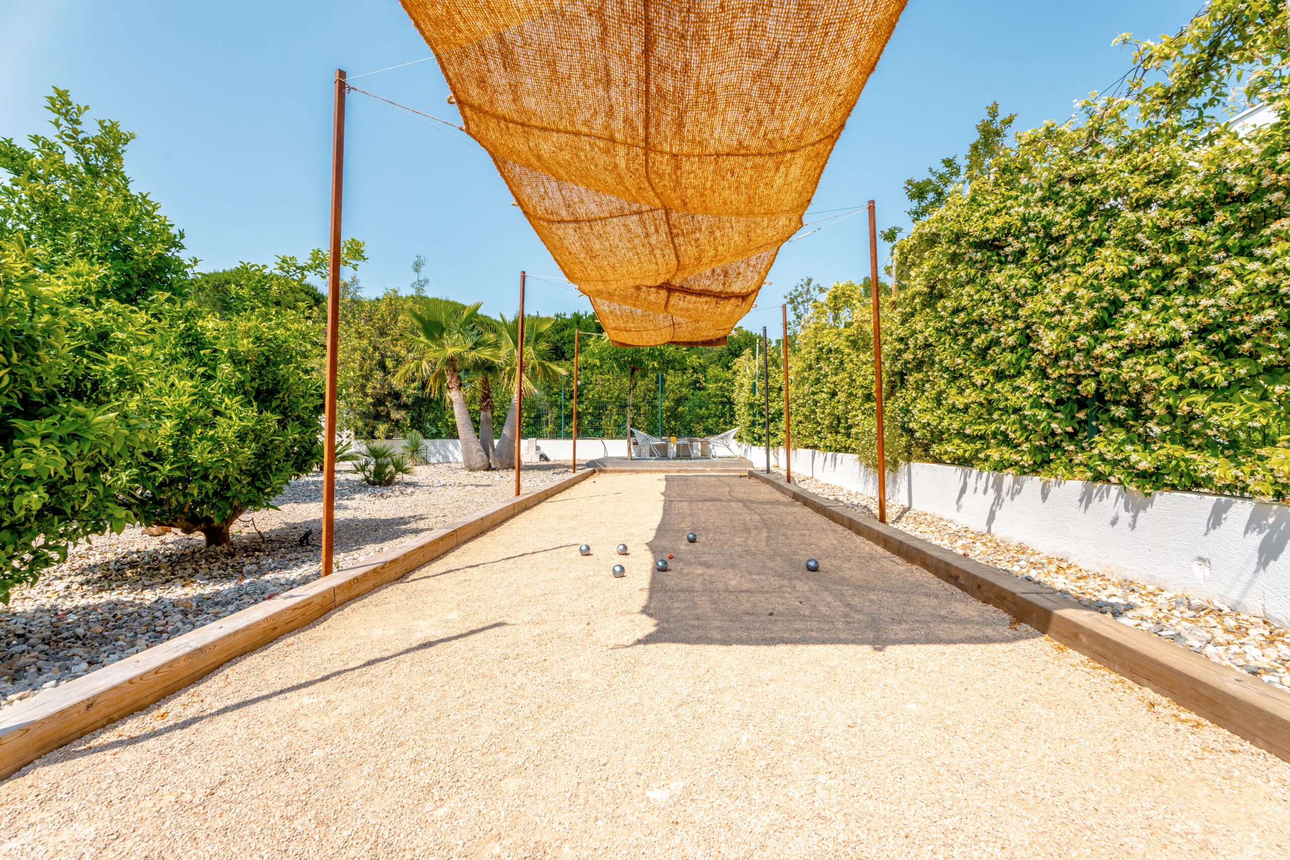 Terrain de pétanque privé de Palm Dreams